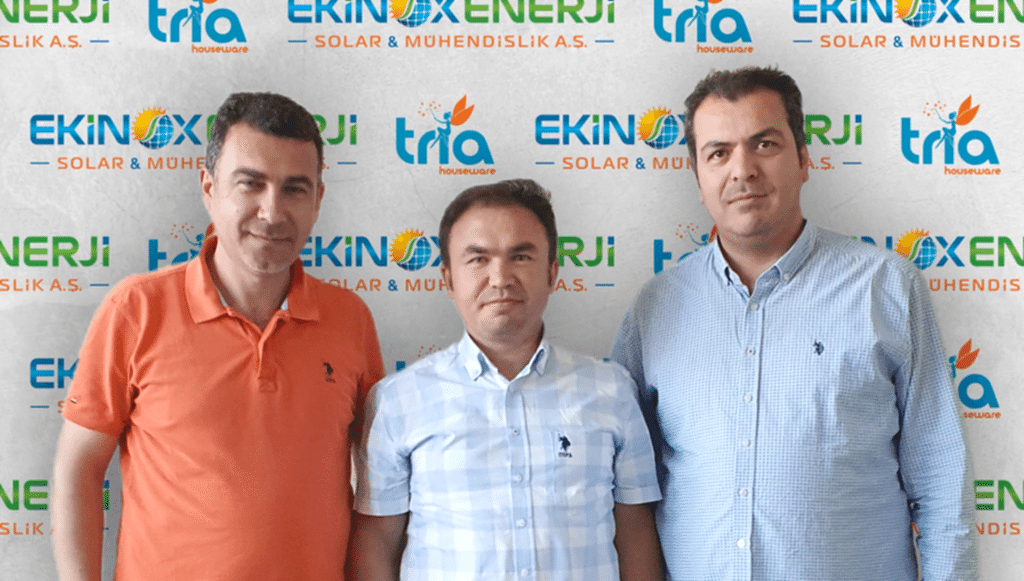 Özgül Mutfak Eşyaları (Tria) firma çatısına 2. Etap olarak 455 kWp GES kurulumu konusunda sözleşme imzaladık