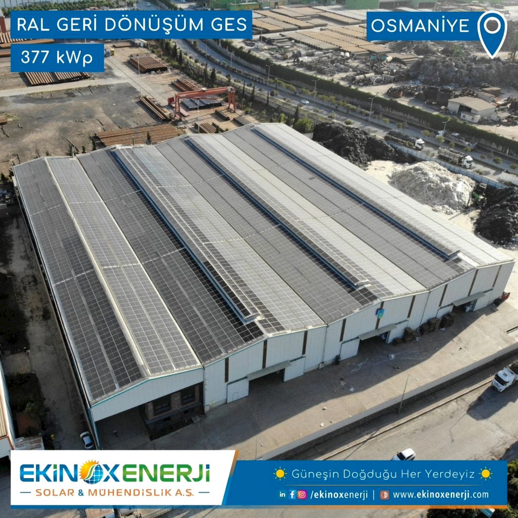 RAL GES | 1.667 kWp | Osmaniye
