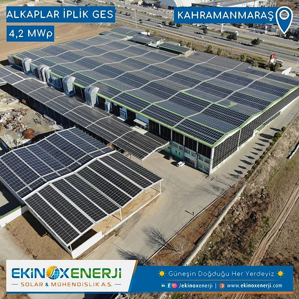 ALKAPLAR İPLİK GES(4.200 kWp)